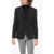 CORNELIANI Trend Stripe Motif Blazer With Flap Pockets Black