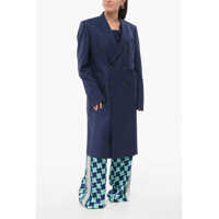 Imbracaminte Dama pagina 628 - Paltoane ARMARIUM Double-Breasted Coat With Notch Lapel Blue Femei (BM 17937559) - B-mall.ro