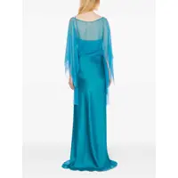 Imbracaminte Dama pagina 607 - Rochii Alberta Ferretti Alberta Ferretti Satin Dress BLUE Femei (BM 17937687) - B-mall.ro