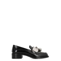 Mocasini Prada Brushed Leather Loafers Femei