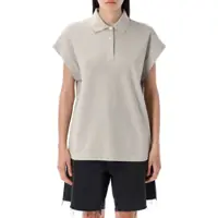 Tricouri Polo Saint Laurent Cassandre Piqué Polo Shirt Femei
