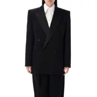 Geci Saint Laurent Grain De Poudre Tuxedo Jacket Femei