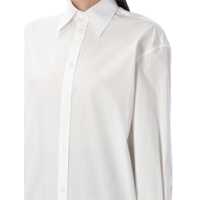 Camasi Saint Laurent Dama - Camasi Saint Laurent Saint Laurent Striped Cassandre Shirt WHITE Femei (BM 17938854) - B-mall.ro