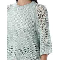 Pulovere Fabiana Filippi Dama - Pulovere Fabiana Filippi Fabiana Filippi Cotton Mesh Knit Top Multicolor Femei (BM 17938962) - B-mall.ro