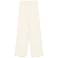 Pantaloni casual Fabiana Filippi Trevi Longer Envers Satin Trousers Femei