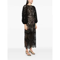 Rochii FARM RIO Dama - Rochii FARM RIO Farm Rio Nature Guipure Dress Black Femei (BM 17939151) - B-mall.ro
