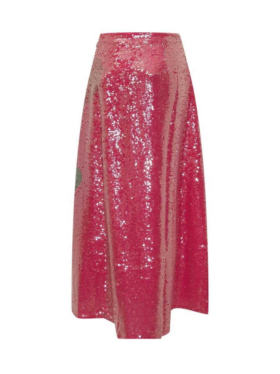 Rochii FARM RIO Farm Rio Anthurium Midi Dress PINK Femei (BM 17939157) 2