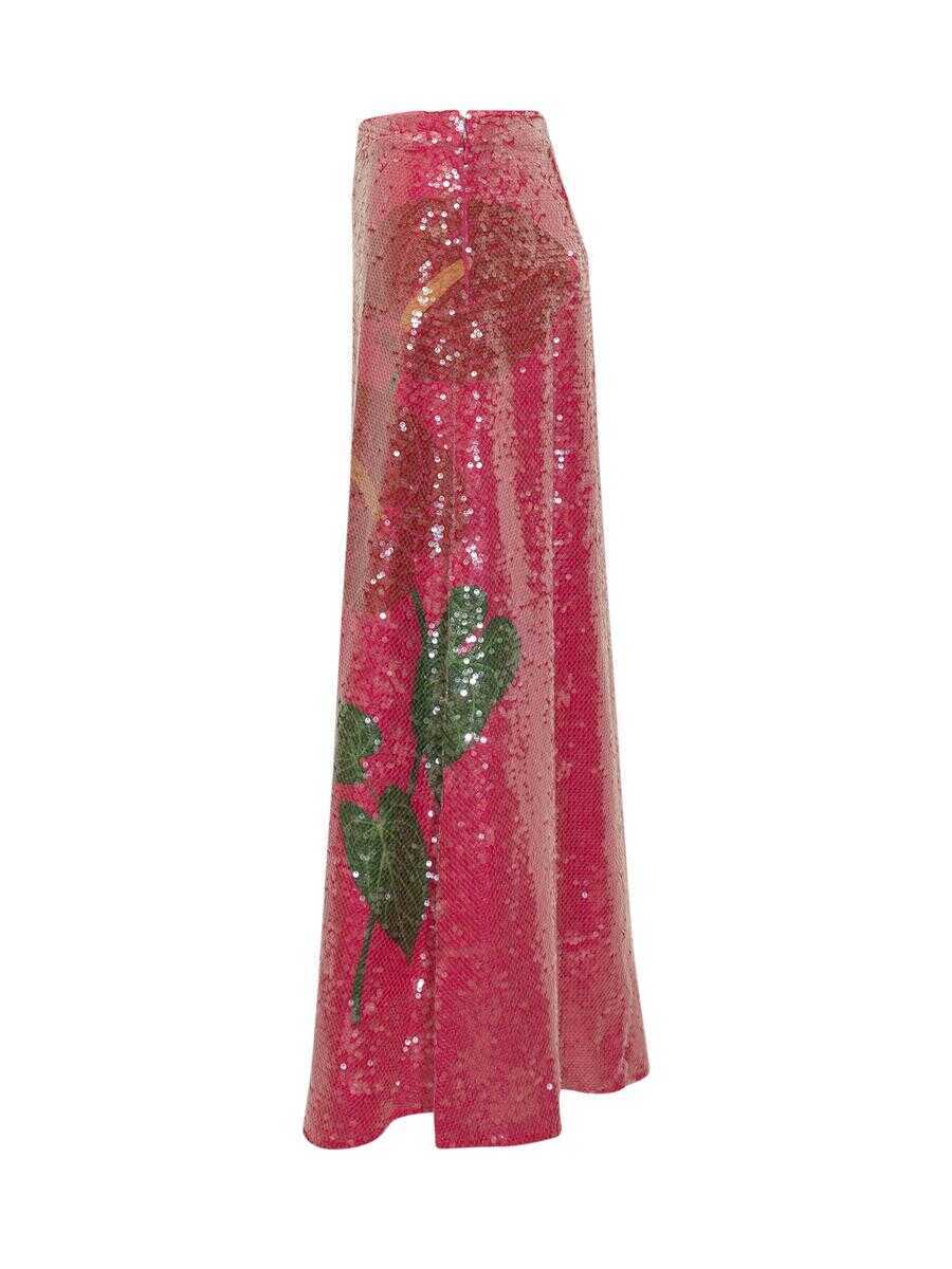 Rochii FARM RIO Farm Rio Anthurium Midi Dress PINK Femei (BM 17939157) 3