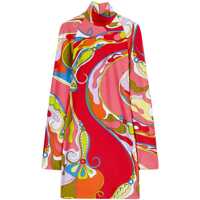 Rochii Pucci Orchidee-Print Dress Femei