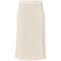 Fuste Bottega Veneta Cotton Wrap Skirt Femei