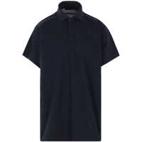 Tricouri Polo Balenciaga Interwined Cotton Polo Shirt Barbati