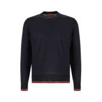 Pulovere Gucci Web Detail Wool Sweater Barbati