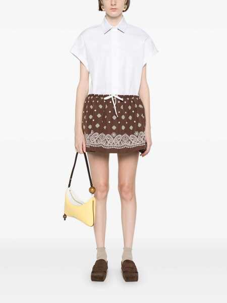 Bluze Herno Herno Monogrammed Shirt WHITE Femei (BM 17941155) 2