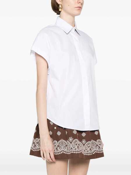 Bluze Herno Herno Monogrammed Shirt WHITE Femei (BM 17941155) 3