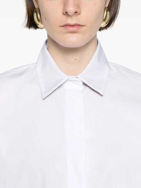 Bluze Herno Herno Monogrammed Shirt WHITE Femei (BM 17941155) 5