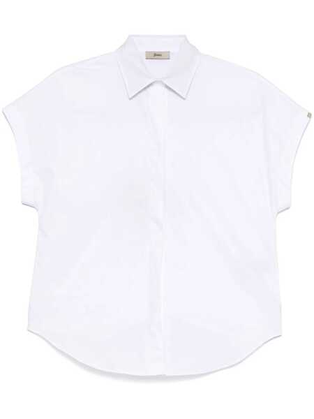 Bluze Herno Herno Monogrammed Shirt WHITE Femei (BM 17941155) 1