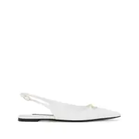 Balerini Dolce & Gabbana Leather Slingback Pumps Femei