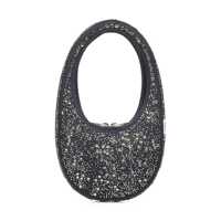Genti de mana COPERNI Dama - Genti de mana COPERNI Coperni Crystal-Embellished Mini Swipe Tote Black Femei (BM 17941383) - B-mall.ro
