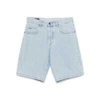 Pantaloni Emporio Armani Denim Cotton Bermuda Trousers Barbati