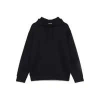 Pulovere Emporio Armani Allover Logo Cotton Sweatshirt Barbati