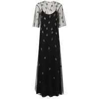 Rochii Fendi Embroidered Tulle Maxi Dress Femei