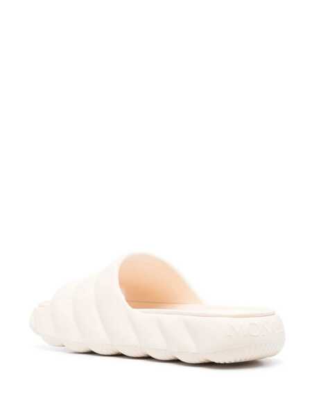 Sandale Moncler Moncler Lilo Rubber Slides WHITE Femei (BM 17942724) 3