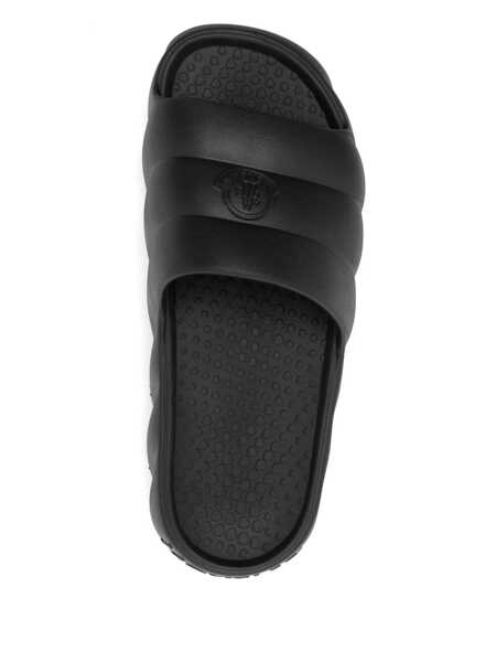 Sandale Moncler Moncler Lilo Rubber Slides Black Femei (BM 17942727) 4