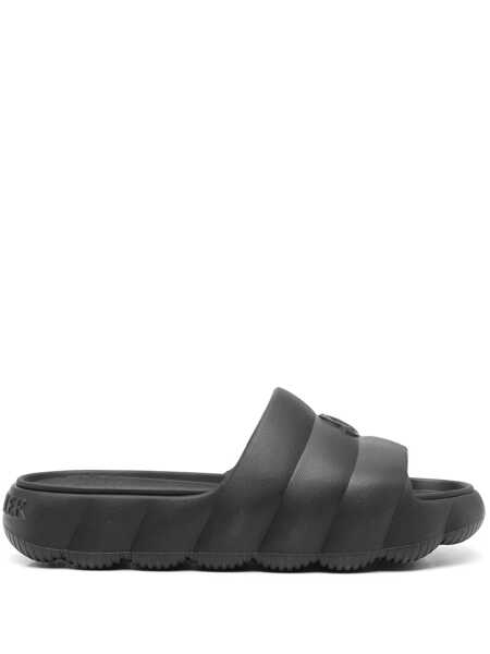 Sandale Moncler Moncler Lilo Rubber Slides Black Femei (BM 17942727) 1