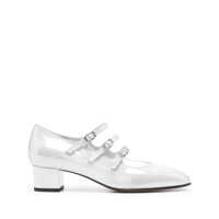Pantofi cu toc Carel Paris White Reflex Patent Leather M Shoes Femei