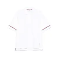 Tricouri Polo Thom Browne Rwb Cotton Polo Shirt Barbati