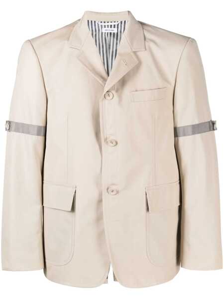 Geci Thom Browne Thom Browne Jackets And Vests BROWN Barbati (BM 17943366) 1