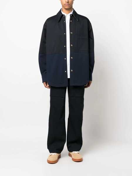 Geci Thom Browne Thom Browne Jackets And Vests NAVY Barbati (BM 17943375) 2