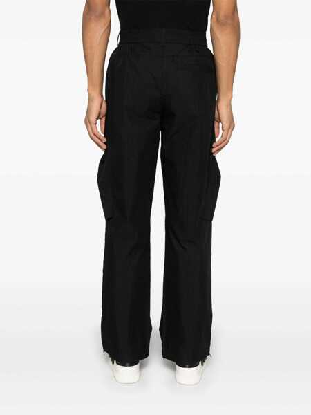 Pantaloni REPRESENT Represent Cargo Pants Black Barbati (BM 17943396) 4