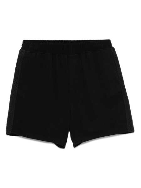 Pantaloni REPRESENT Represent Short Pants With Knitted Panel Black Barbati (BM 17943408) 1