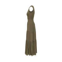 Imbracaminte Michael Kors Dama - Rochii Michael Kors Michael Kors Smocked Tank Dress GREEN Femei (BM 17943525) - B-mall.ro