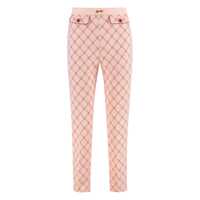 Pantaloni casual Elisabetta Franchi Elisabetta Franchi Printed Crêpe Trousers