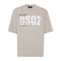 Tricouri DSQUARED2 Loose Fit Dsq2 T-Shirt Barbati