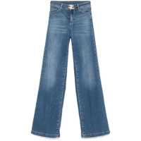 Blugi Liu Jo Long Stretch Jeans With Logo Belt Femei