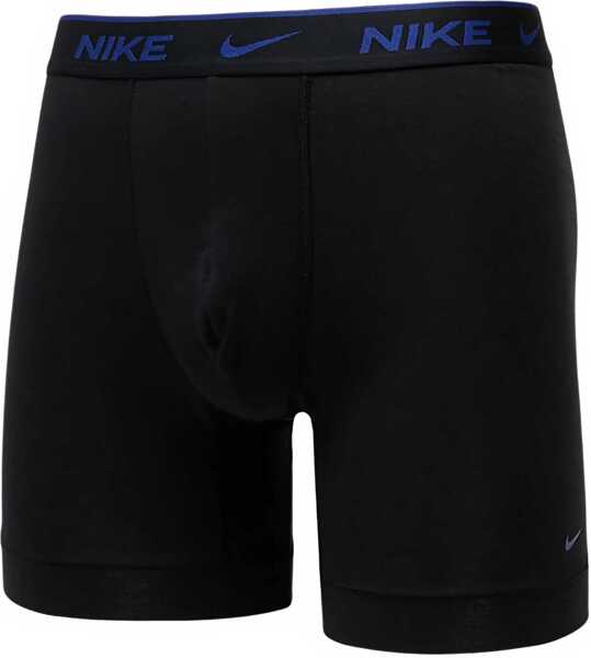 Lenjerie intima Nike Set Of 3 Stretch Cotton Boxer With Logoed Elastic Band Black Barbati (BM 17945137) 3