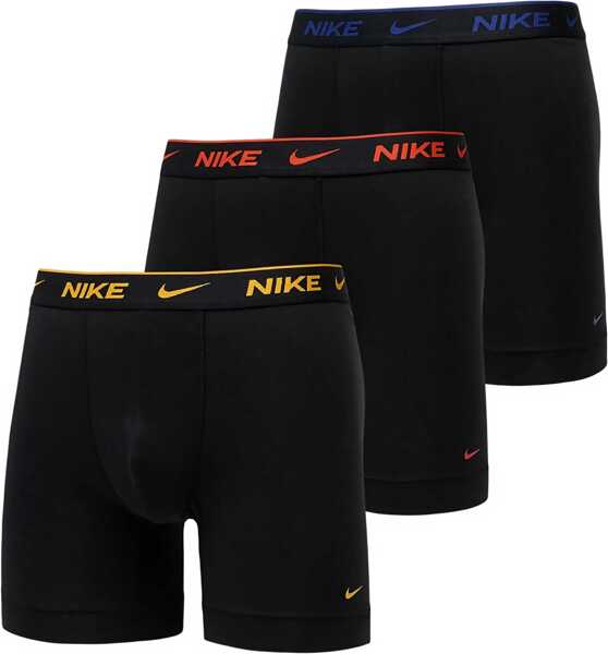 Lenjerie intima Nike Set Of 3 Stretch Cotton Boxer With Logoed Elastic Band Black Barbati (BM 17945137) 1
