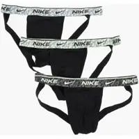 Lenjerie intima Set Of 3 Stretch Cotton Jockstrap With Logoed Elastic Band Barbati