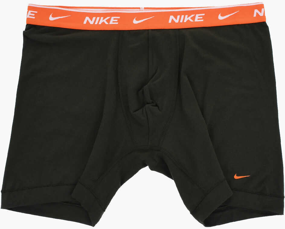 Lenjerie intima Nike Set Of 3 Stretch Cotton Boxer With Logoed Elastic Band Black Barbati (BM 17945173) 2