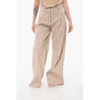 Pantaloni casual Mafalda Palazzo Pants Femei