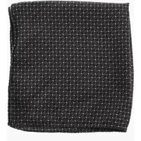 Esarfe Cc Collection Patterned Silk Pocket Square Barbati