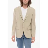 Sacouri Circle Unlined Wool Blend Blazer Barbati