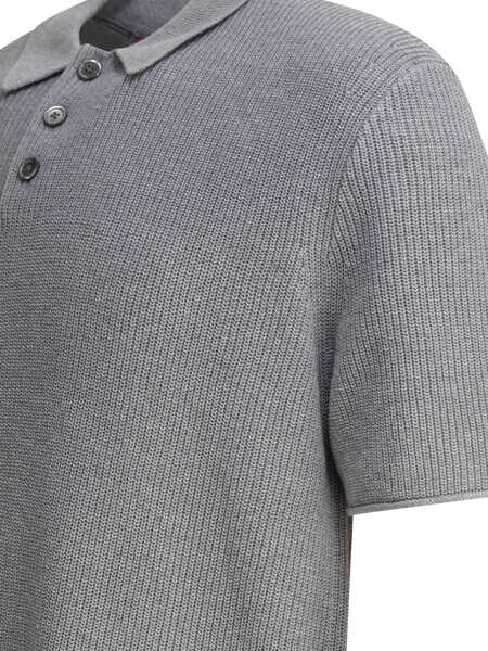 Tricouri Polo Alex Mill Eastwood polo shirt Grey Barbati (BM 17945301) 4