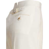 Pantaloni Dama - Pantaloni casual Alexander McQueen Trousers White Femei (BM 17945382) - B-mall.ro