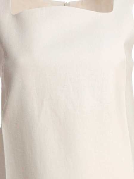 Rochii elegante Sandbeige Dresses White Femei (BM 17945631) 2