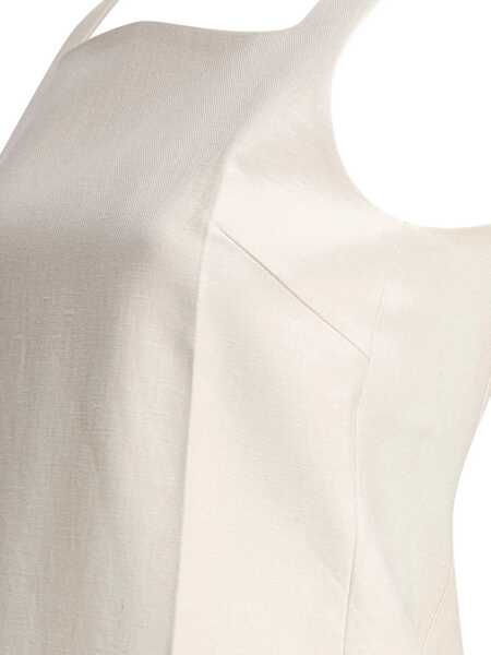 Rochii elegante Sandbeige Dresses White Femei (BM 17945631) 4