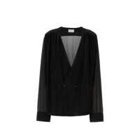 Camasi Saint Laurent pentru Barbati - Camasi Saint Laurent Saint Laurent Silk Shirt Black Barbati (BM 17945688) - B-mall.ro